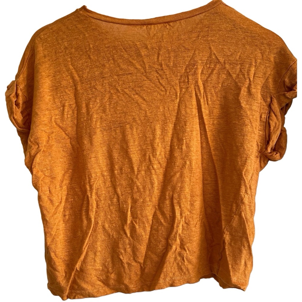 ❤️ Zara ‘I’m a 80’s Lady’ Linen Graphic Tee - Picture 6 of 13